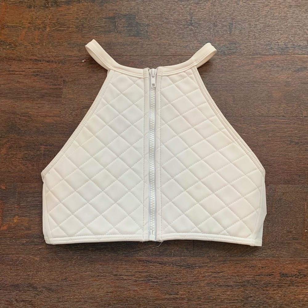 NWT Zigilane That Jacket Bikini Top
